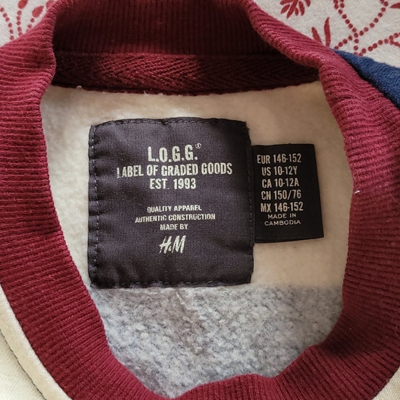 H&M Striped Crew Neck - Picture 4 of 5